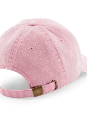 Casquette vintage profil bas – Vintage Dusty Pink
