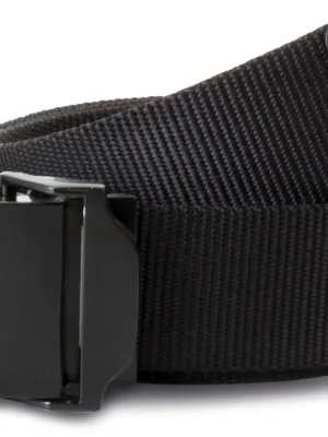 Cinturón con hebilla de metal – Black