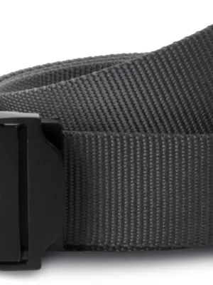 Cinturón con hebilla de metal – Dark Grey / Black