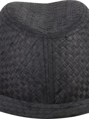 Chapeau de paille style Panama rétro