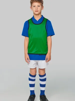 Kids' reversible rugby bib