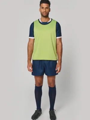 Chasuble de rugby réversible unisexe