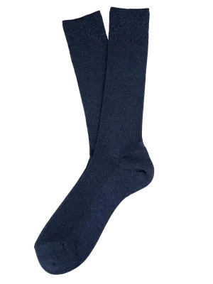 Chaussettes unisexes – Navy Blue Heather