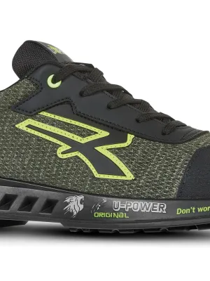 Calzado de seguridad Robin – Black / Green