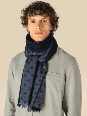 Chèche à motifs floraux unisexe