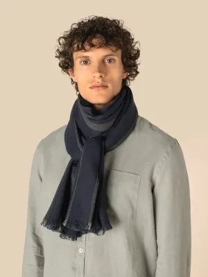 Fular de rayas unisex