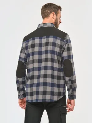 Chemise à carreaux avec poches homme