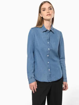 Camisa denim de mujer