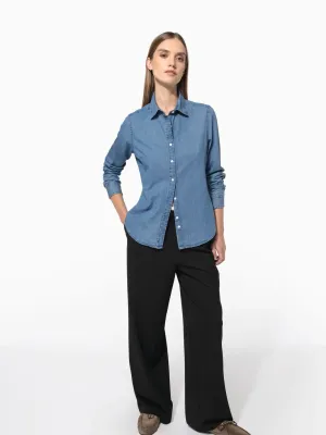 Camisa denim de mujer