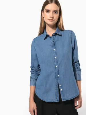 Camisa denim de mujer
