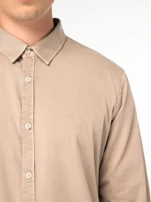 Chemise écoresponsable délavée homme