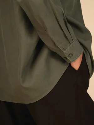 Camisa ecorresponsable de lyocell de mujer