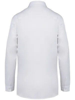 Camisa ecorresponsable de lyocell de mujer – Washed white