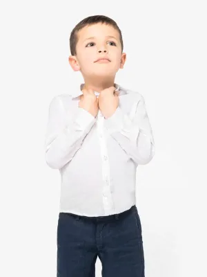 Camisa de lino infantil