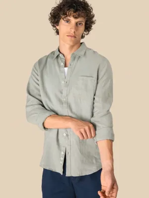 Men's linen shirt