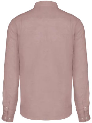 Men's linen shirt – Petal Rose