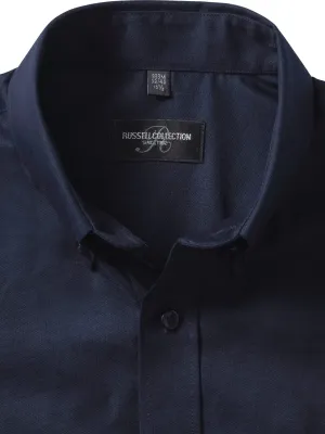 Short-Sleeved Men's Oxford Shirt