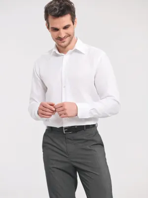 Men's Long-Sleeved Non-Iron Shirt - Tailored Fit