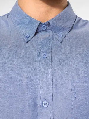 Chemise Oxford manches longues