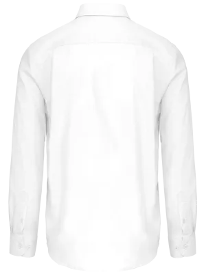 Chemise Oxford manches longues – White