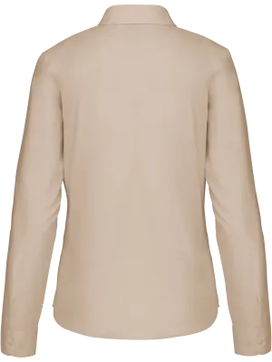 Ladies’ easy-care polycotton poplin shirt – Angora