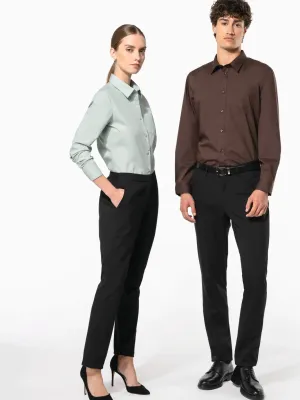Men's easy-care polycotton poplin shirt