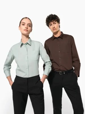 Men's easy-care polycotton poplin shirt
