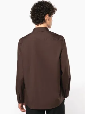 Men's easy-care polycotton poplin shirt