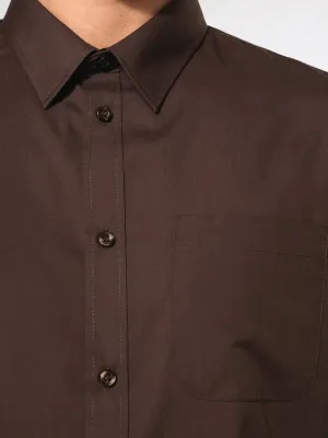 Men's easy-care polycotton poplin shirt