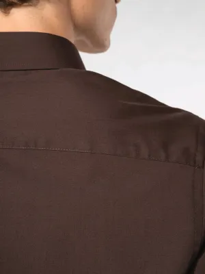 Men's easy-care polycotton poplin shirt