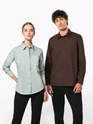Men's easy-care polycotton poplin shirt