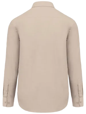 Men's easy-care polycotton poplin shirt – Angora