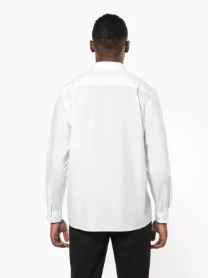 Men’s poplin easy care polycotton shirt