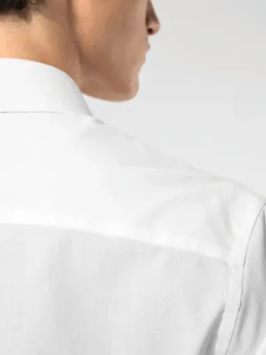 Men’s poplin easy care polycotton shirt