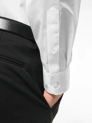 Men’s poplin easy care polycotton shirt
