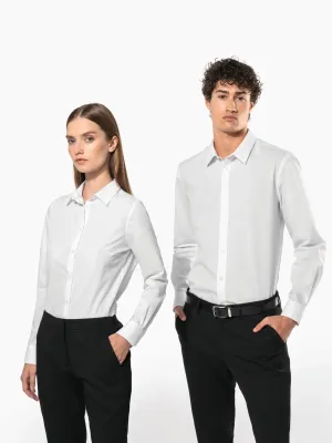 Men’s poplin easy care polycotton shirt
