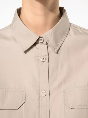 Ladies' long sleeved safari shirt