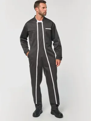 Double-zip overalls, unisex