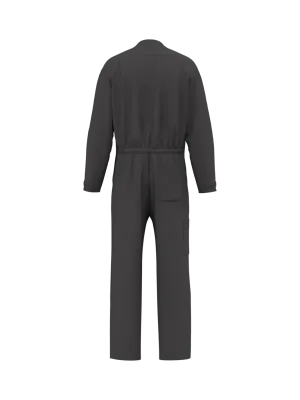 Double-zip overalls, unisex – Dark Grey