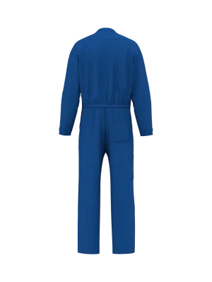 Double-zip overalls, unisex – Royal Blue