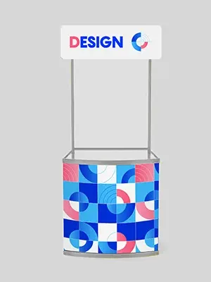 PVC visual reception counter