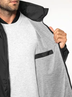 Men's lined windbreaker