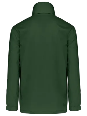 Men's lined windbreaker – Forest Green