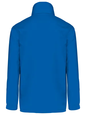 Men's lined windbreaker – Light Royal Blue