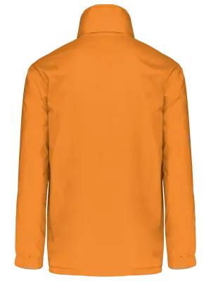 Men's lined windbreaker – Orange