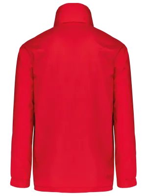 Men's lined windbreaker – Red