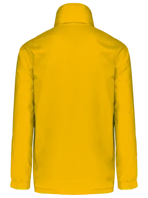 Men's lined windbreaker – Yellow