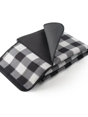 RILEY II. Couverture de pique-nique doublée EPE (180 g/m²) avec motif
