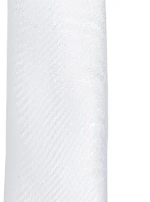 Corbata fina para hombre – White