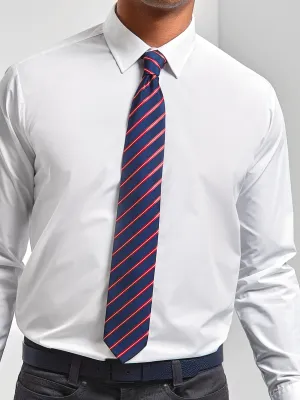 Sports stripe tie